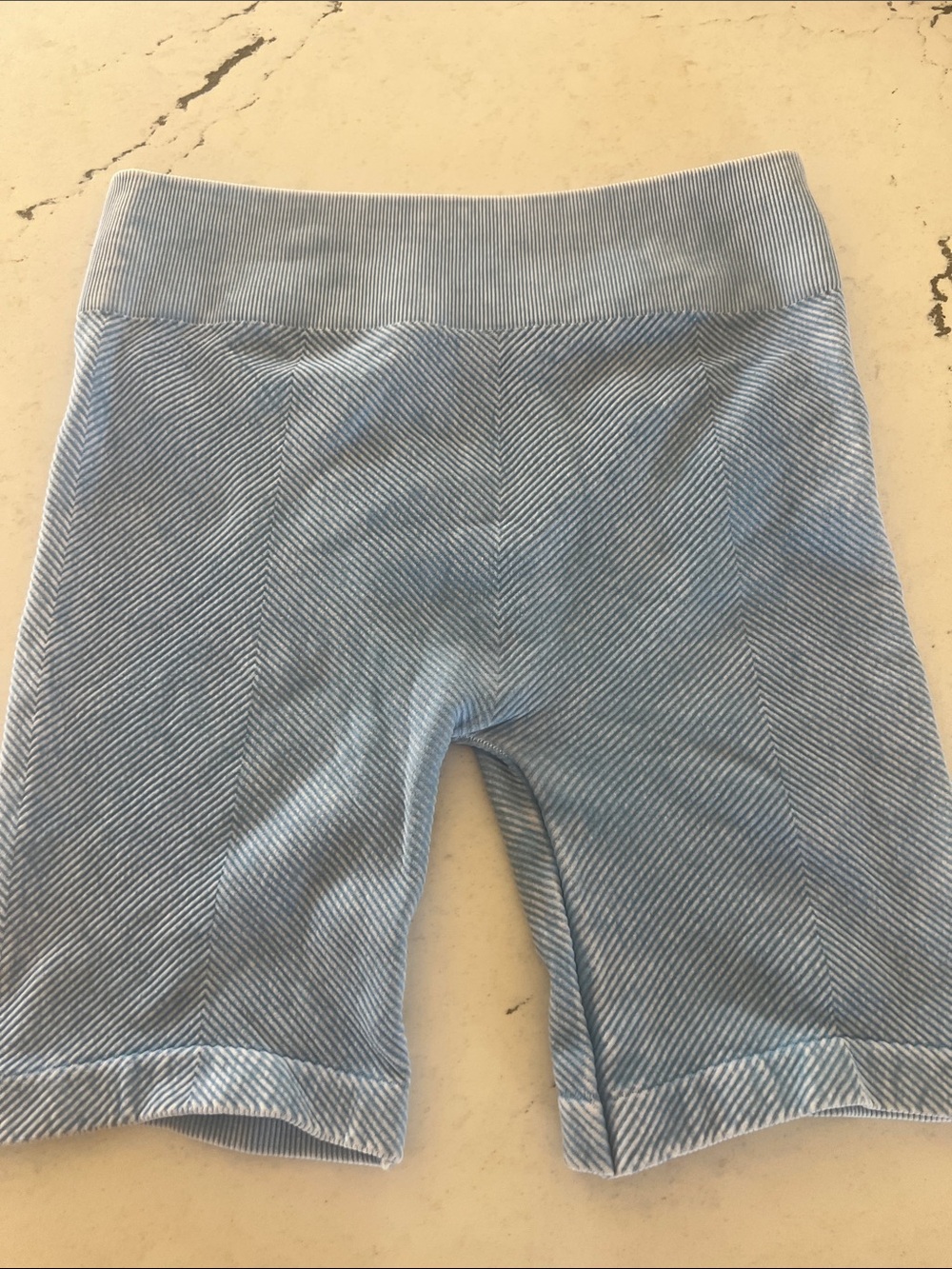 Nikibiki Light Blue Seamless Bike Shorts O/S Cute! Worn once.